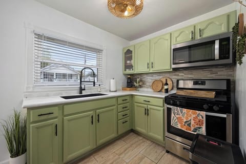 Kitchen on main level