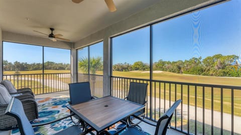 Balcony over-looking nature preserve