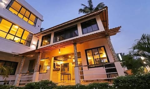 Front of property - evening/night