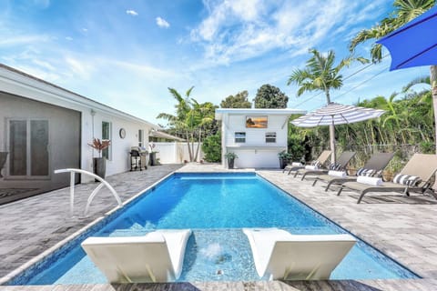 Watch the Game Poolside