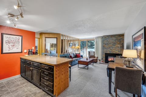 Kitchen Island/Living Room