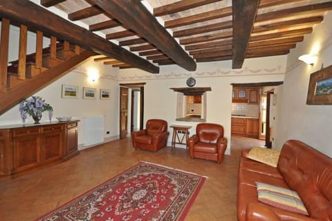 Panoramic Villa, 5 Bedrooms (Torre Del Cielo) | Living area | Flat-screen TV, DVD player