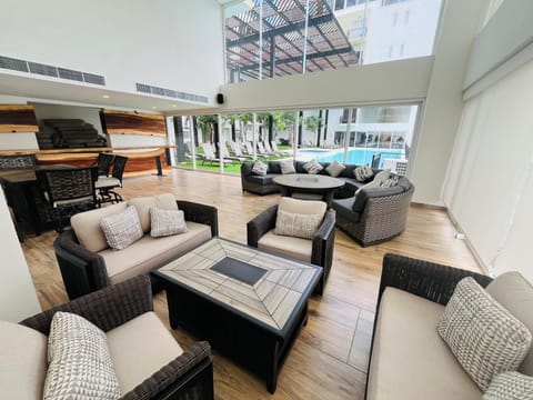 Lobby sitting area