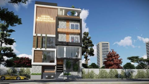 Deluxe Double Room, City View | Living area
