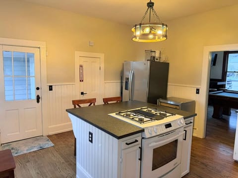 Refrigerator and Wine Fridge