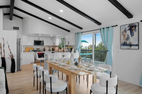 Bright and spacious dining area perfect for shared meals.