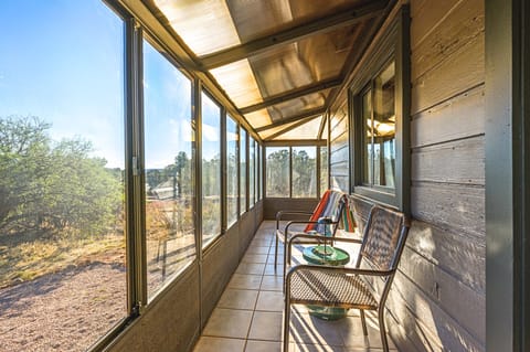 A private patio off the bedroom invites you to unwind and watch the wildlife.