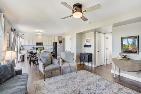 Open flow layout makes enjoying company a breeze.