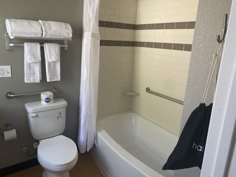 Classic Single Room | Bathroom | Hair dryer, soap, shampoo, toilet paper