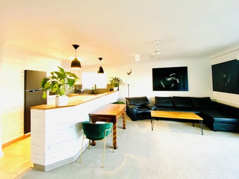 Living Room, Kitchen & Dining