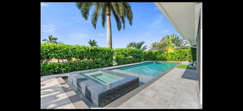 infinity hot tub and tanning shelf