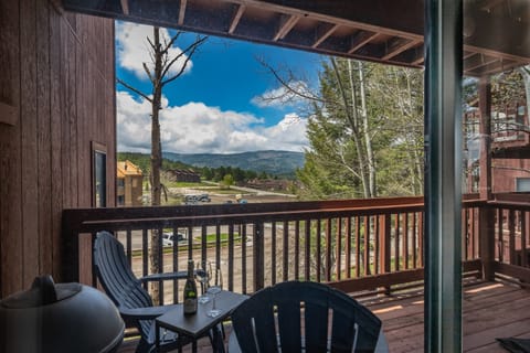 Beautiful balcony view.