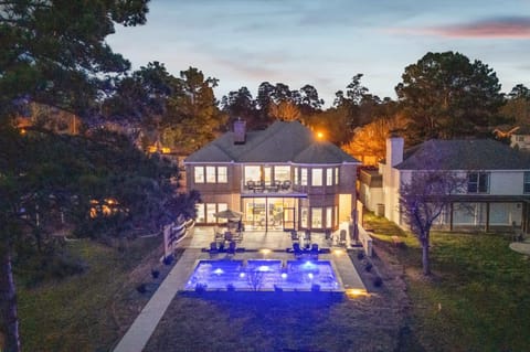 Open water views right from the deck and 2nd story balcony