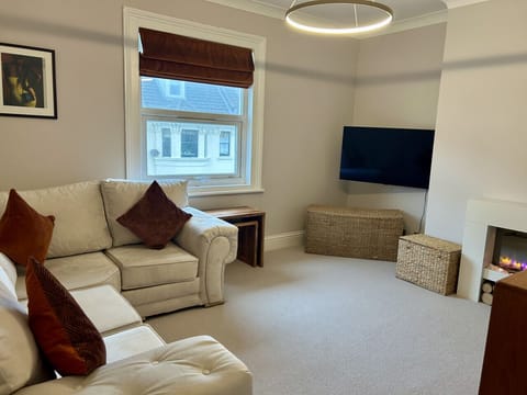 Comfortable lounge with corner sofa