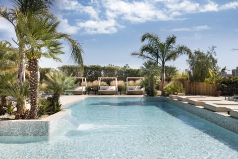 2 outdoor pools, pool umbrellas, sun loungers