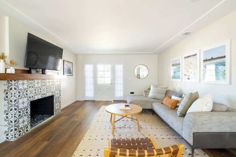 Relax on the inviting chaise lounge after a day spent at the beach