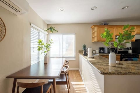 Sit by the window with your morning pancakes and freshly brewed coffee