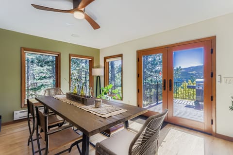 Dining with Mountain Views