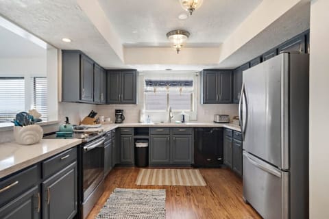 Another angle of the kitchen