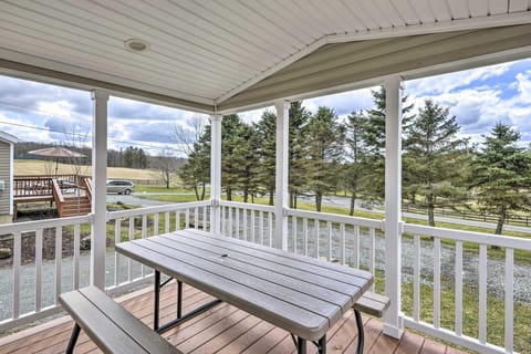 You'll enjoy the greenery that surrounds the home!
