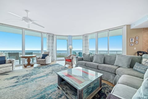 4BR Caribe Gulf View Condo w Stunning Views, Huge Wraparound Balcony, Sleeps 12