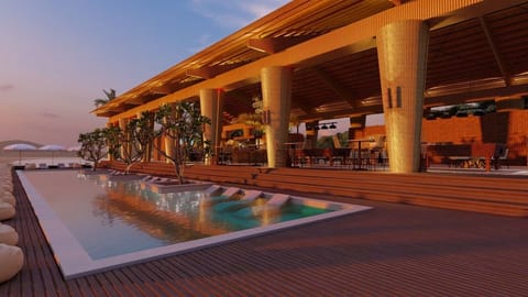 Outdoor pool