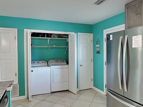 Laundry Closet, First Floor - Washer and Dryer