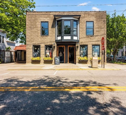 Charming stone-front building in a walkable, tree-lined location