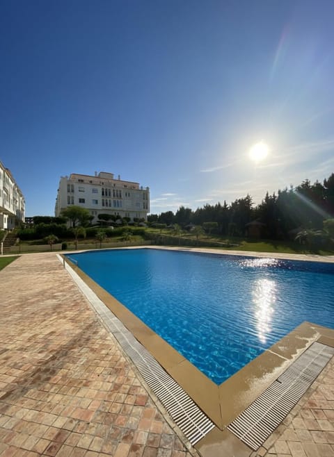 Elegant Poolside View