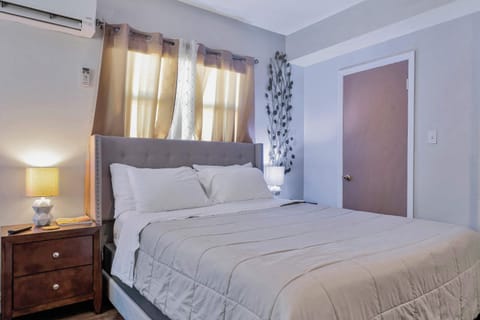 Rise and shine (or sleep in!). This comfy bed is ready to recharge you for the next adventure.