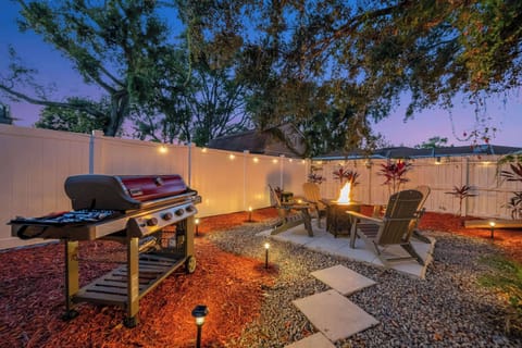 S'mores, stories, and string lights. Fire pit nights!