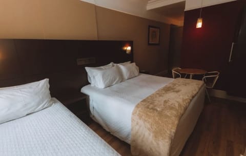 Bedroom. Interior and views may vary by availability.