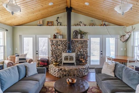 Living room with comfy seating