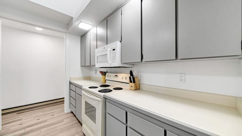 Clean and organized kitchen