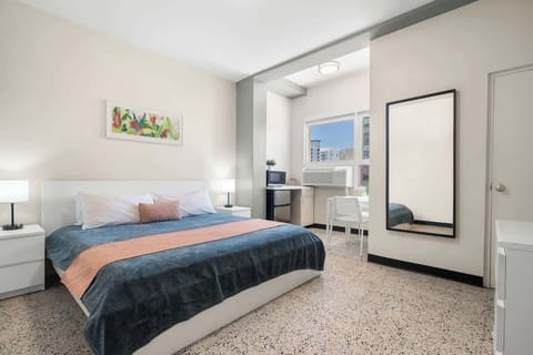 Enjoy the modern comforts of this room, including individual climate control for your perfect temperature and a comfortable setting designed for your ease.