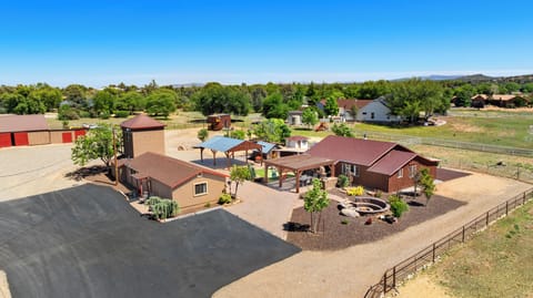 Steps apart, yet perfectly together- Welcome to the Zebra Ranch Compound.