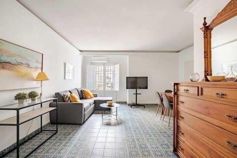 Apartment, 2 Bedrooms | Living area | Flat-screen TV