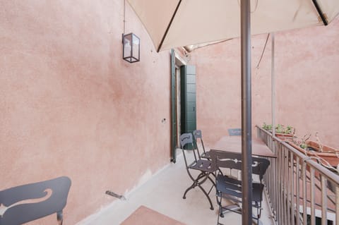 Comfort Apartment, Balcony, City View | Terrace/patio