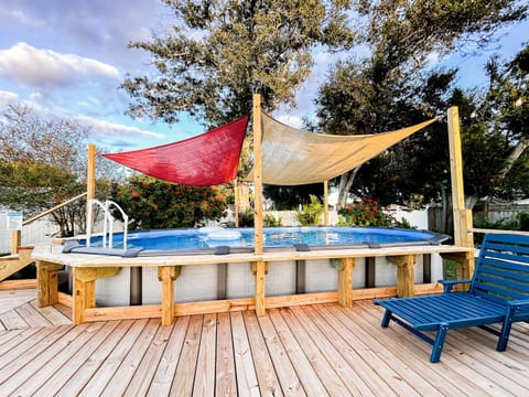 Heated Pool with Deck 