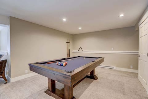 A Pool Table makes for an awesome game room! 