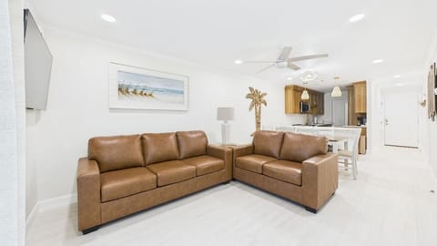 Open concept living area with comfortable furnishings