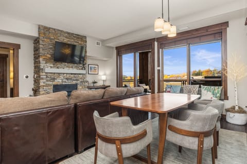 View from Dining area to Living area