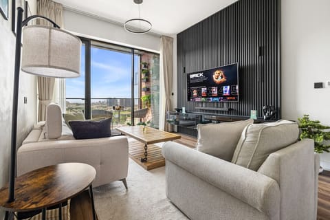 Stylish open living space, perfect for relaxing after a day out.