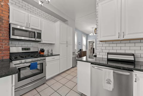 The updated kitchen offers ample space & all the comforts of home​