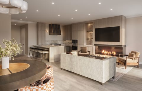 Ajax Penthouse | Living area