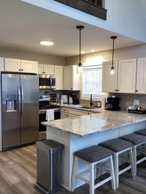 Fully stocked kitchen
