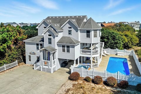 Front Aerial of Beach Blessings Too