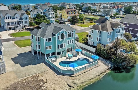 Back Aerial of Salt and Soul Cottage