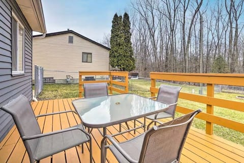 Columbus Vacation Rental | Deck | The Getaway