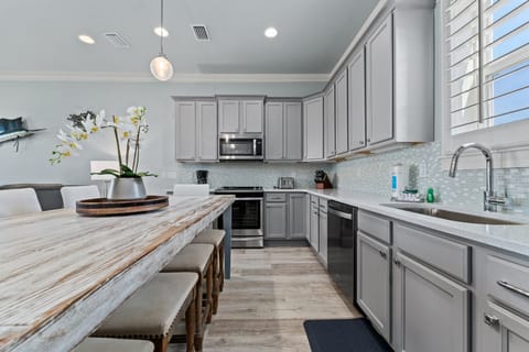 Second Floor Kitchen & Dining Area